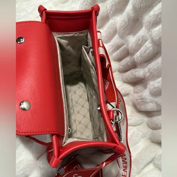 🐰 Steve Madden Red Women's Crossbody Tote Bag Set - Picture 5 of 7